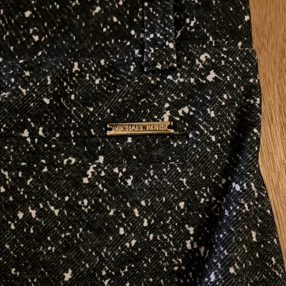 Michael Kors medium blackish grey with white speckles stretchy pants - Picture 6 of 6